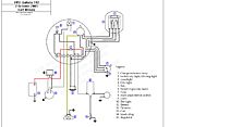 Moto Guzzi Galletto wiring schematics