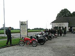 Koffiestop tijdens het tourtochtje.