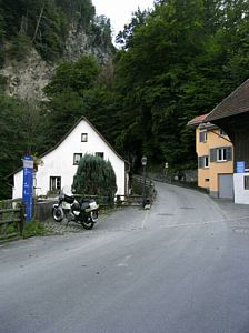 Bad Ragaz: toegang tot de Taminaschlucht