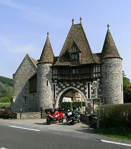 kasteel bij Berville-sur-Mer