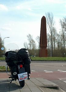 de obelisk van Zeewolde