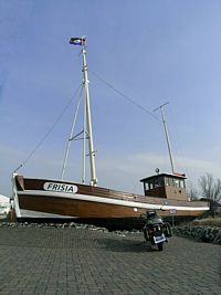 de kotter Frisia in Norddeich