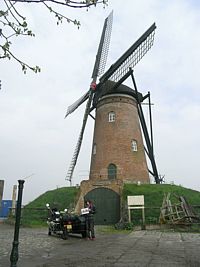 Hulster's molen bij Schoondijke