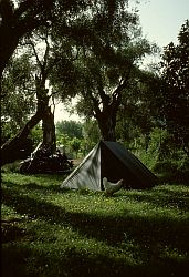 camping on Corfu