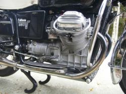 Moto Guzzi V7 850 Cal engine right hand view